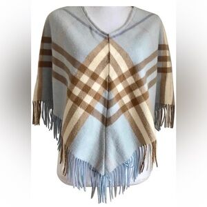 Burberry poncho